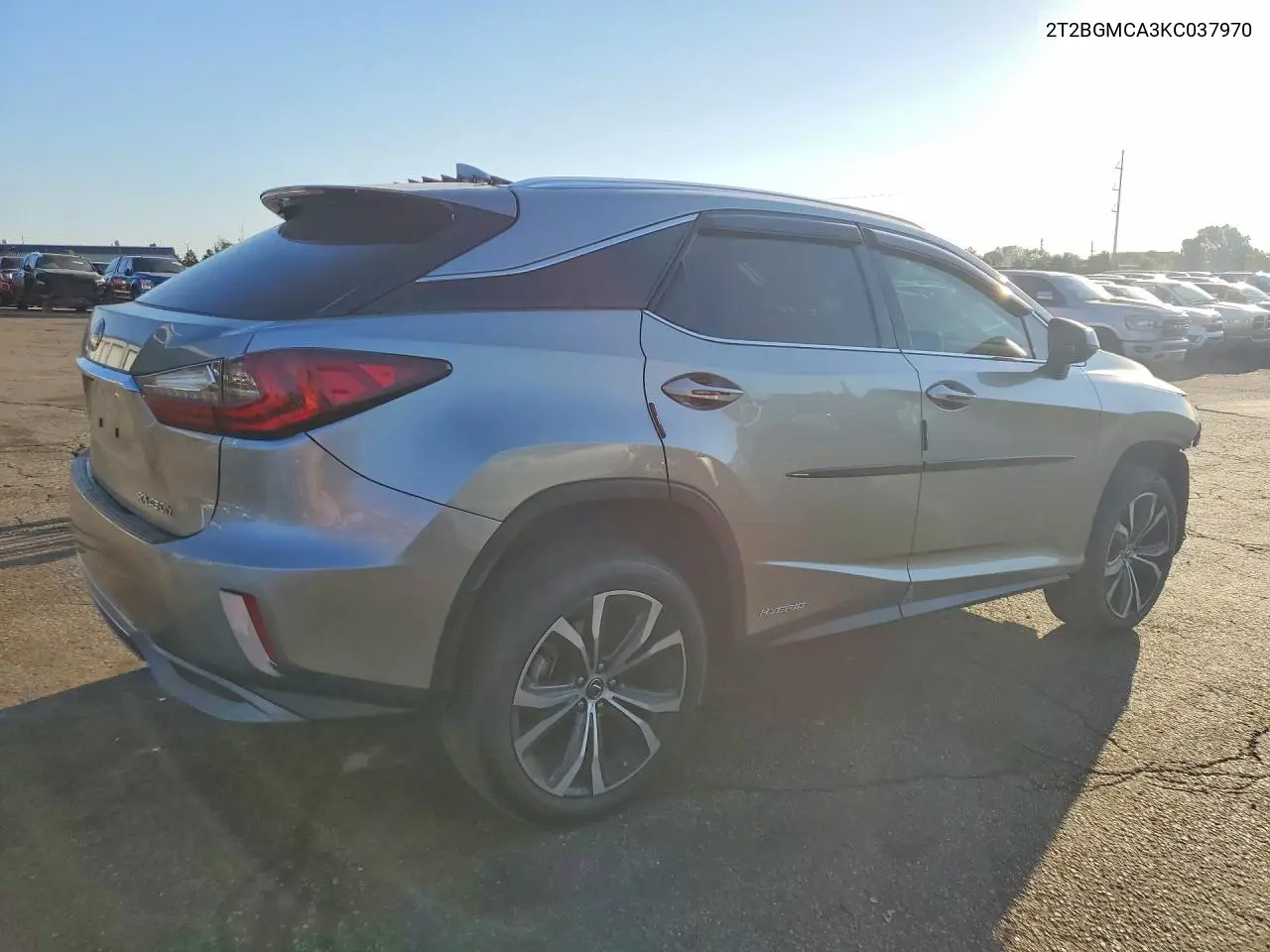 2019 Lexus Rx 450H Base VIN: 2T2BGMCA3KC037970 Lot: 61207206