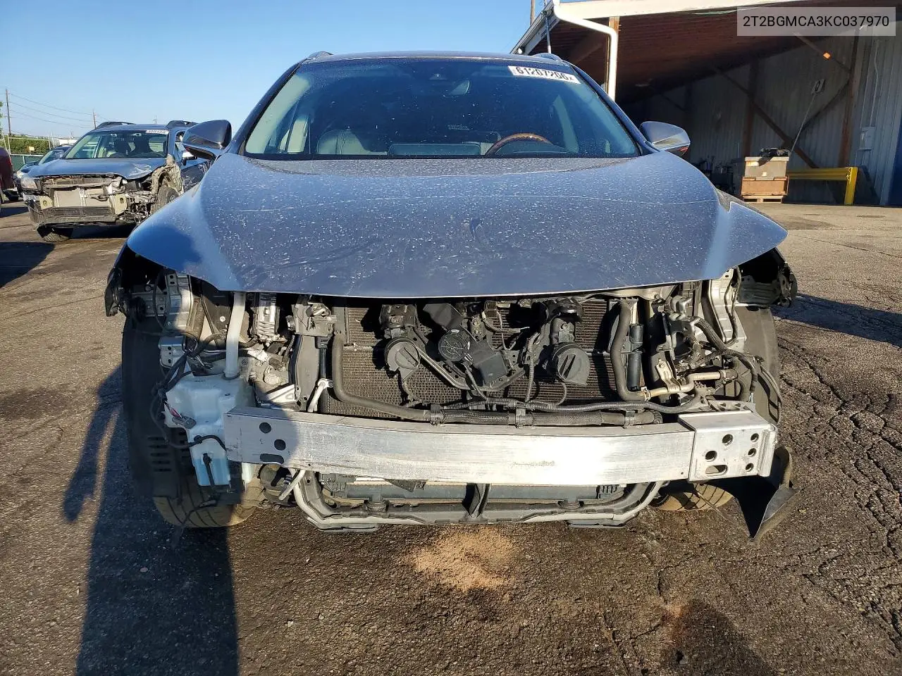 2019 Lexus Rx 450H Base VIN: 2T2BGMCA3KC037970 Lot: 61207206