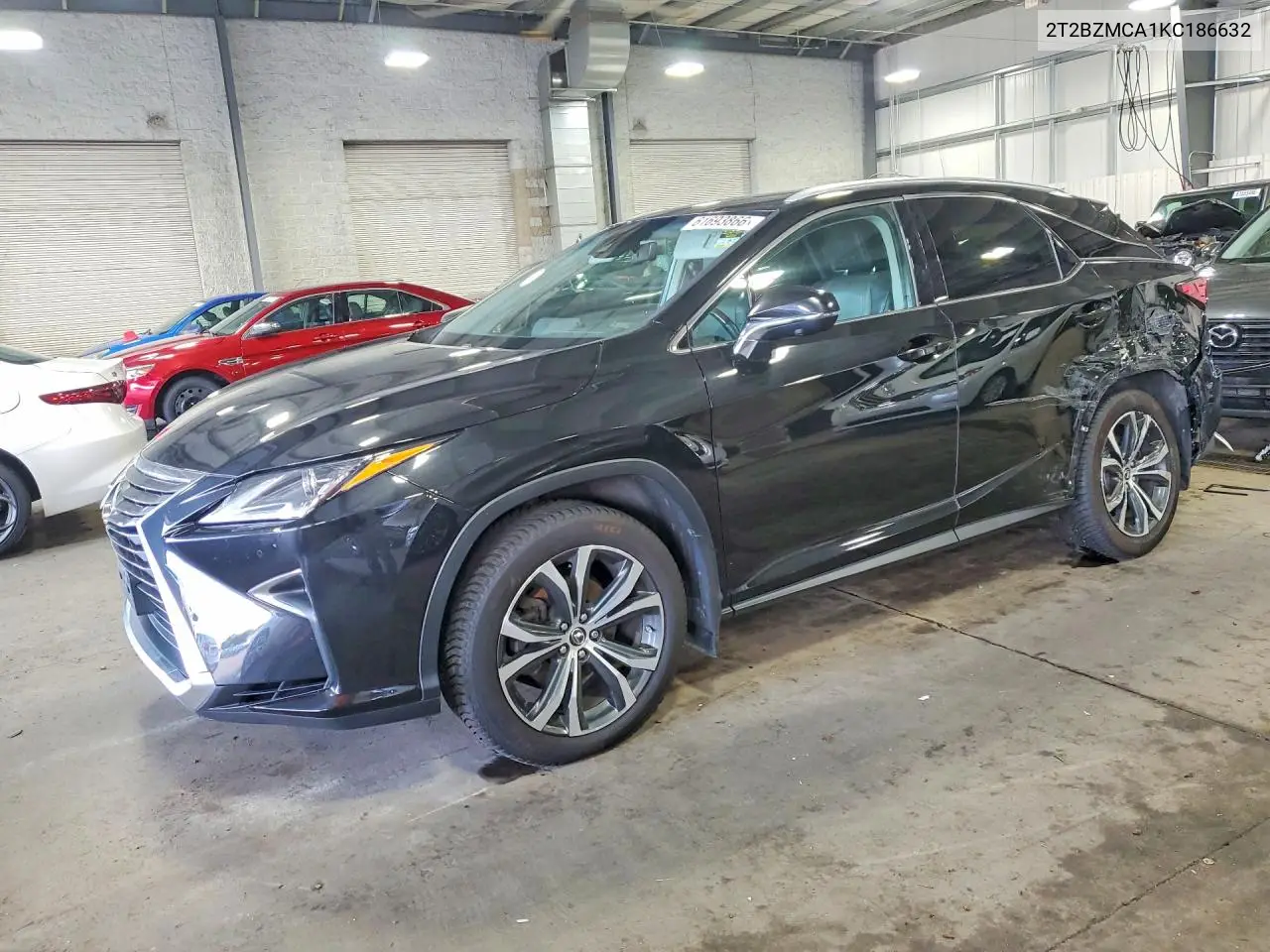 2019 Lexus Rx 350 Base VIN: 2T2BZMCA1KC186632 Lot: 61693866