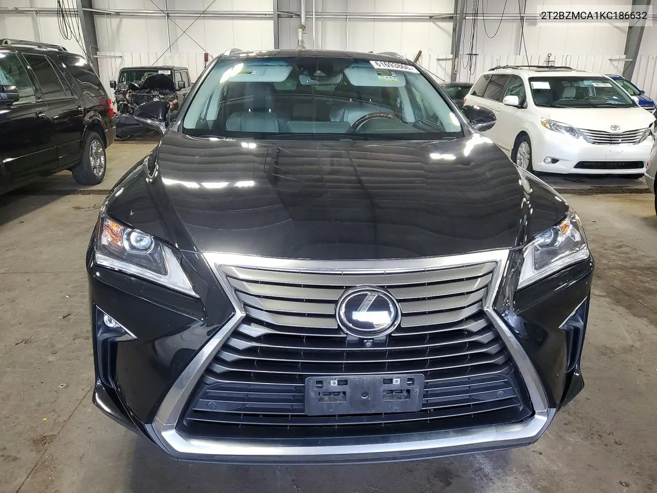 2019 Lexus Rx 350 Base VIN: 2T2BZMCA1KC186632 Lot: 61693866