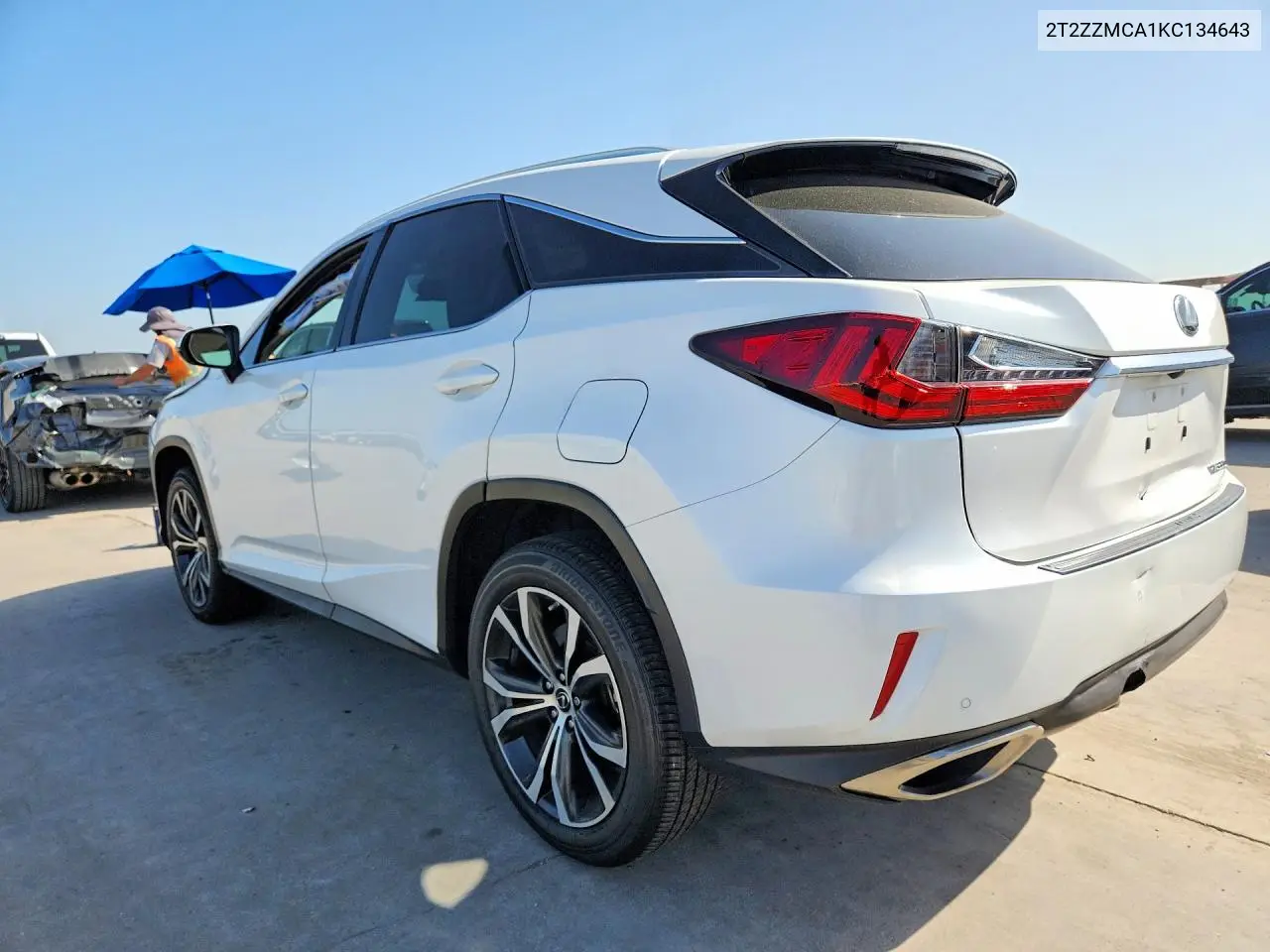 2019 Lexus Rx 350 Base VIN: 2T2ZZMCA1KC134643 Lot: 61765376