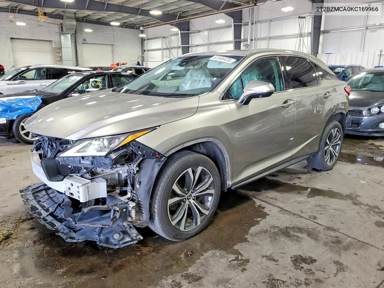 2019 Lexus Rx 350 Base VIN: 2T2BZMCA0KC169966 Lot: 61906426