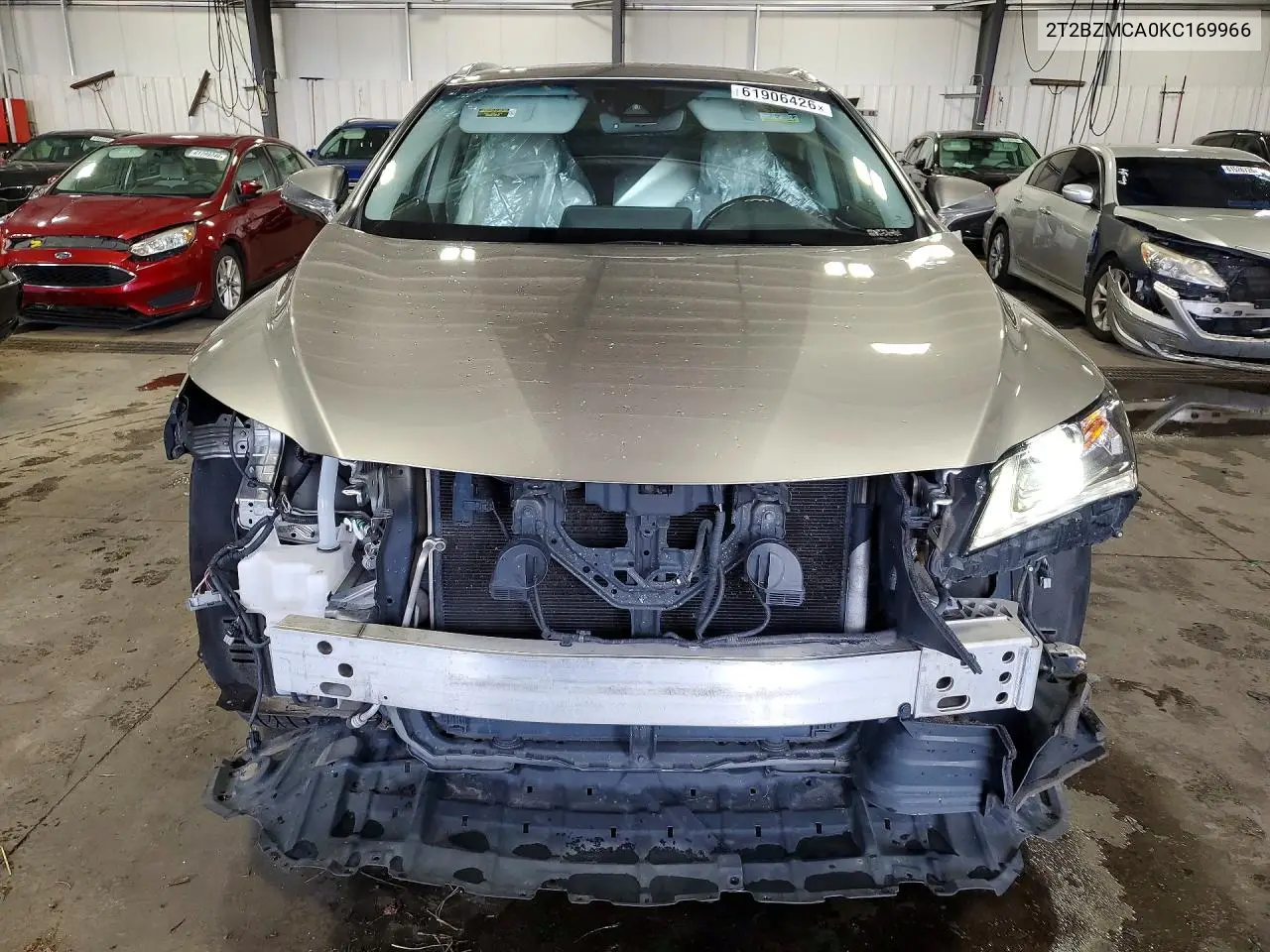 2019 Lexus Rx 350 Base VIN: 2T2BZMCA0KC169966 Lot: 61906426