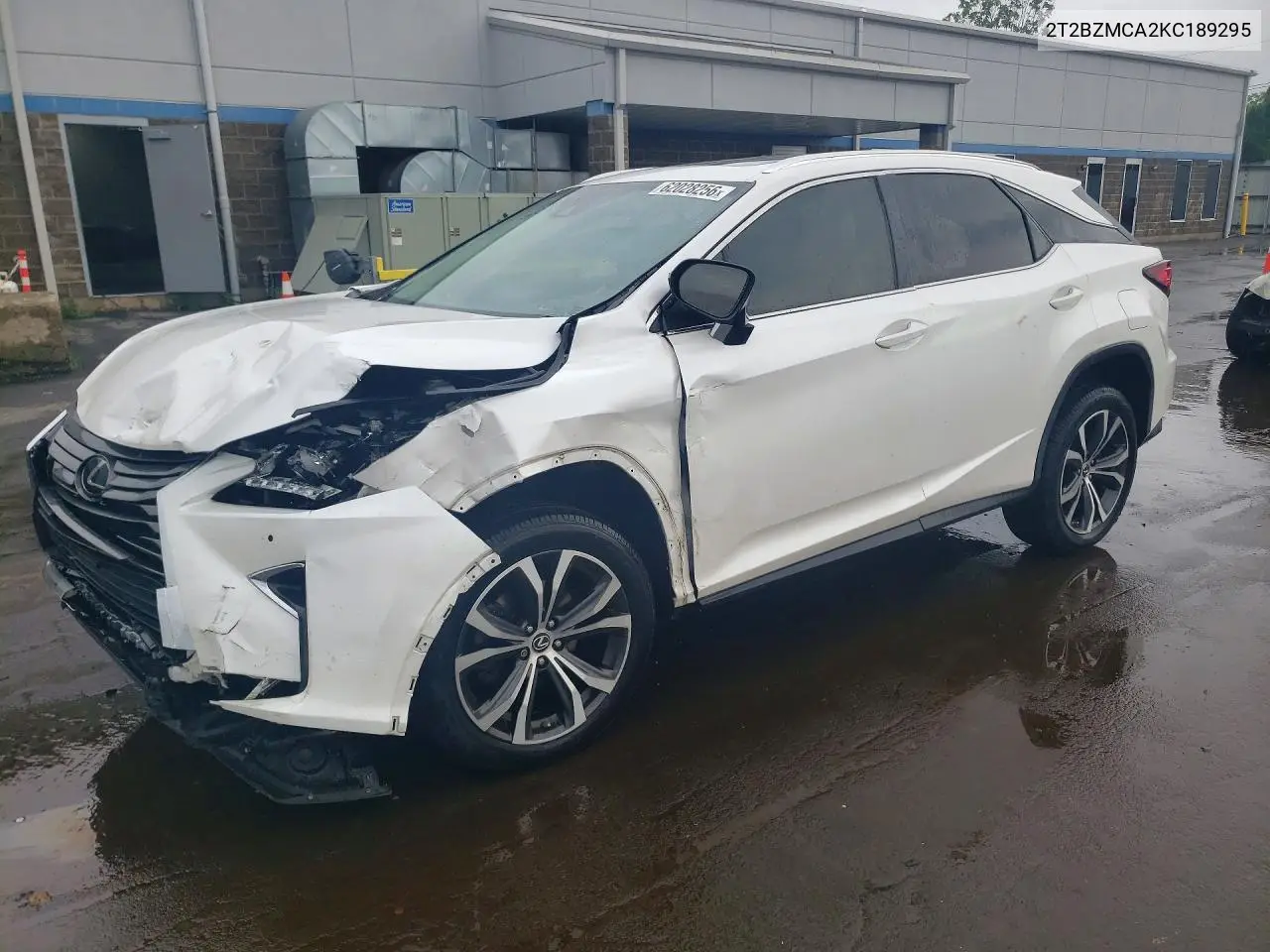 2019 Lexus Rx 350 Base VIN: 2T2BZMCA2KC189295 Lot: 62028256