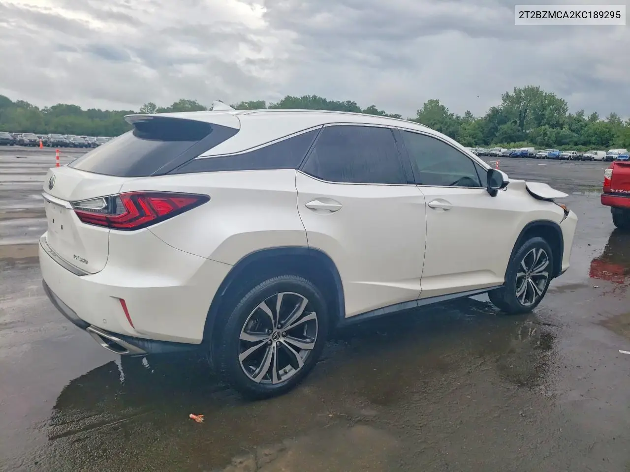 2019 Lexus Rx 350 Base VIN: 2T2BZMCA2KC189295 Lot: 62028256