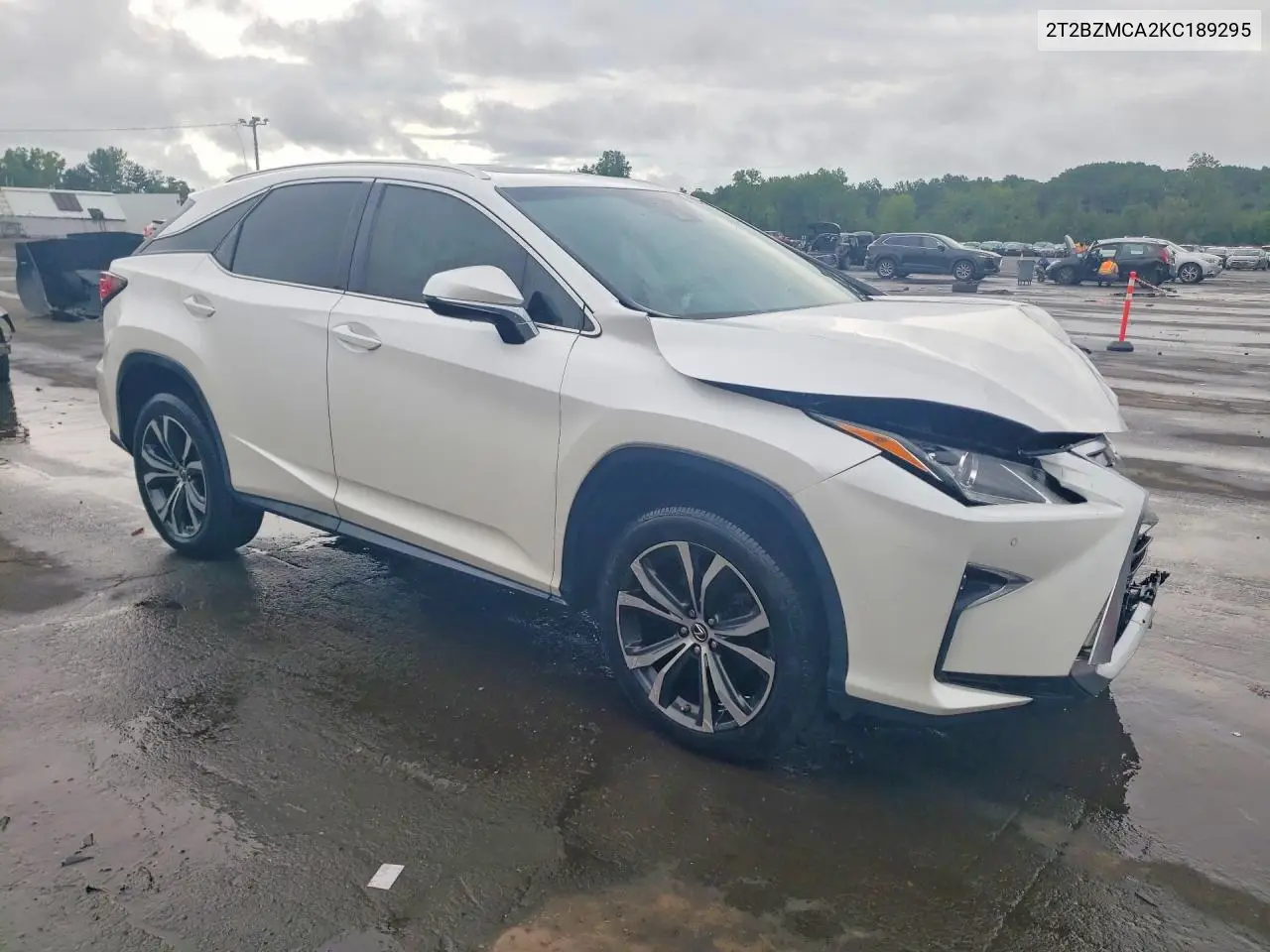 2019 Lexus Rx 350 Base VIN: 2T2BZMCA2KC189295 Lot: 62028256