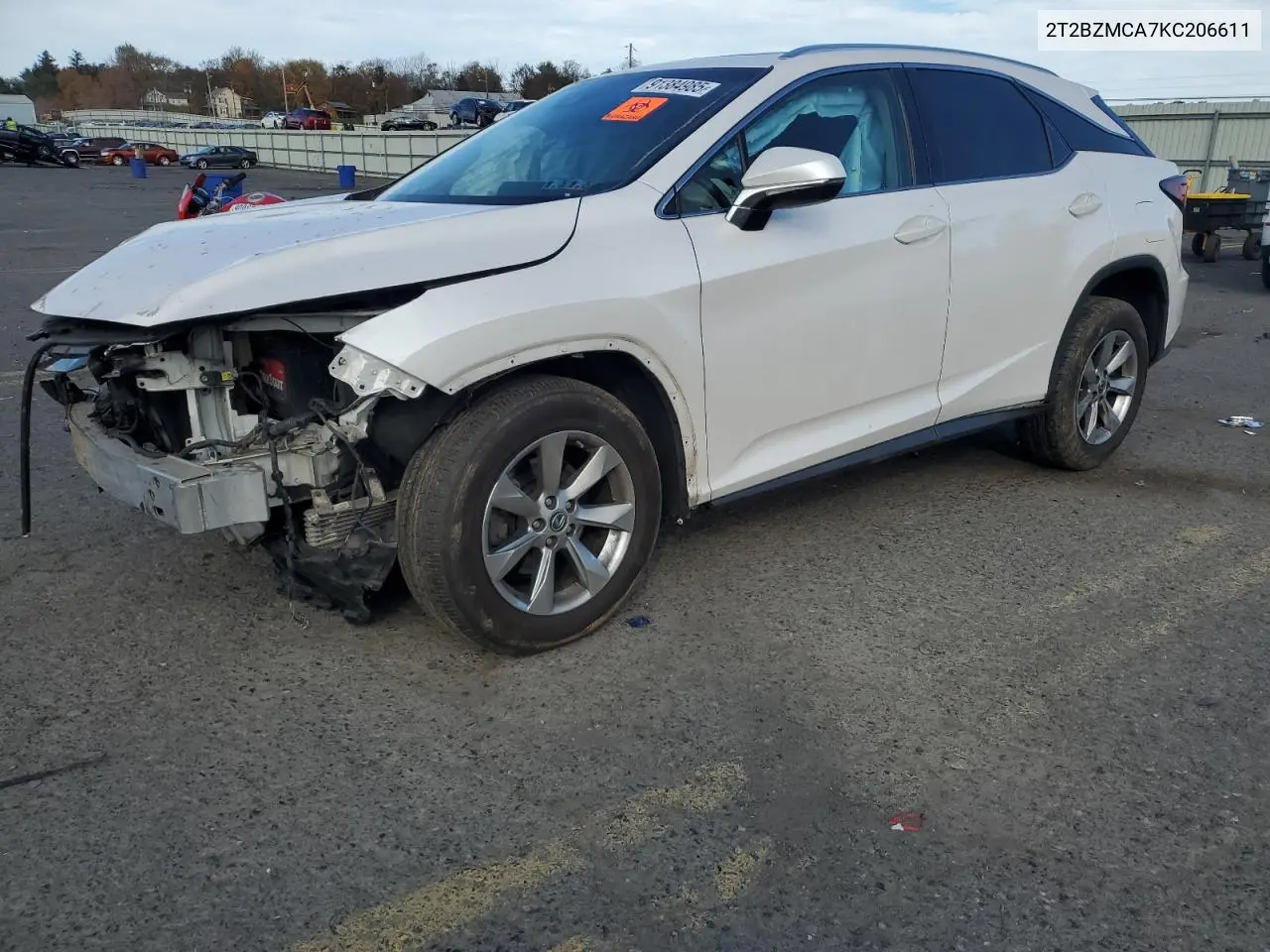 2T2BZMCA7KC206611 2019 Lexus Rx 350 Base