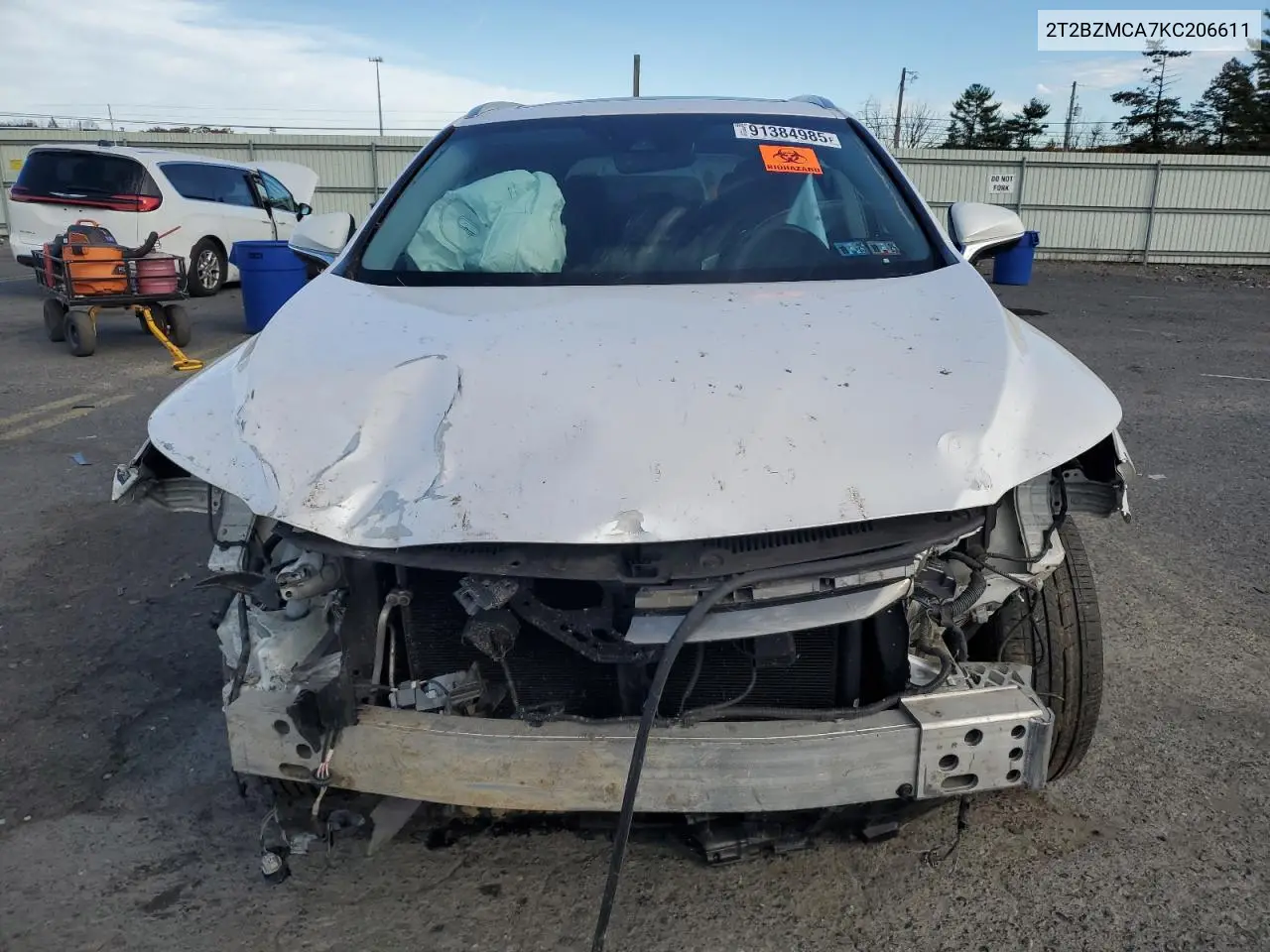 2T2BZMCA7KC206611 2019 Lexus Rx 350 Base