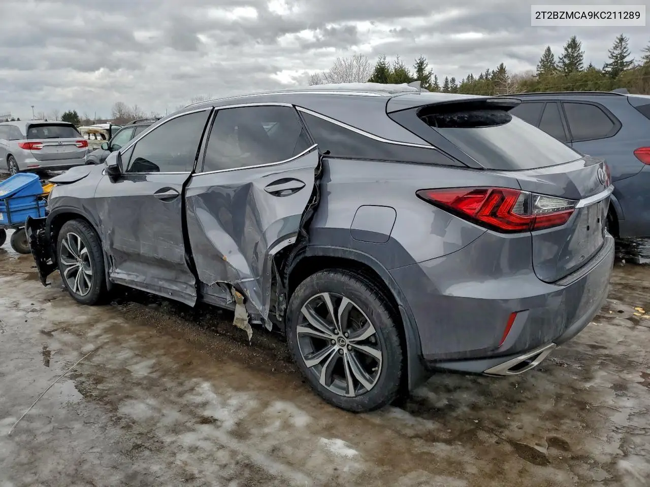 2T2BZMCA9KC211289 2019 Lexus Rx 350 Base
