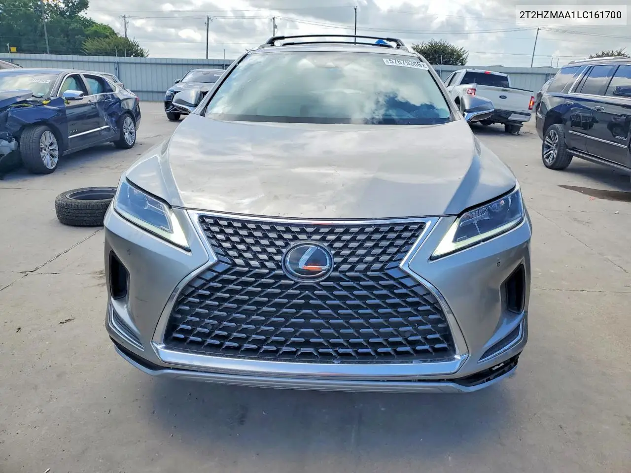 2020 Lexus Rx 350 VIN: 2T2HZMAA1LC161700 Lot: 57679366