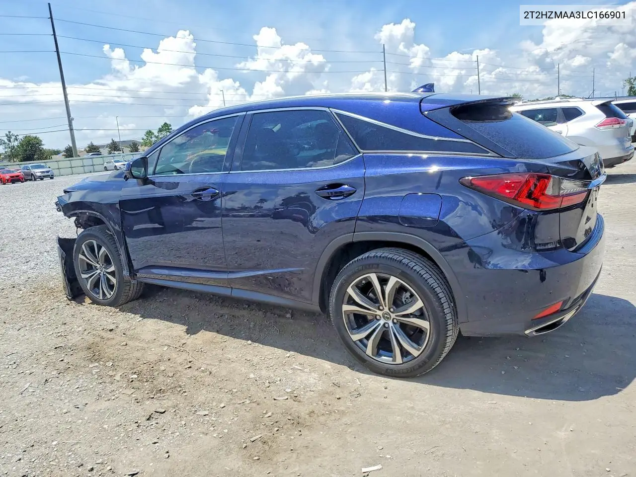 2020 Lexus Rx 350 VIN: 2T2HZMAA3LC166901 Lot: 57707916