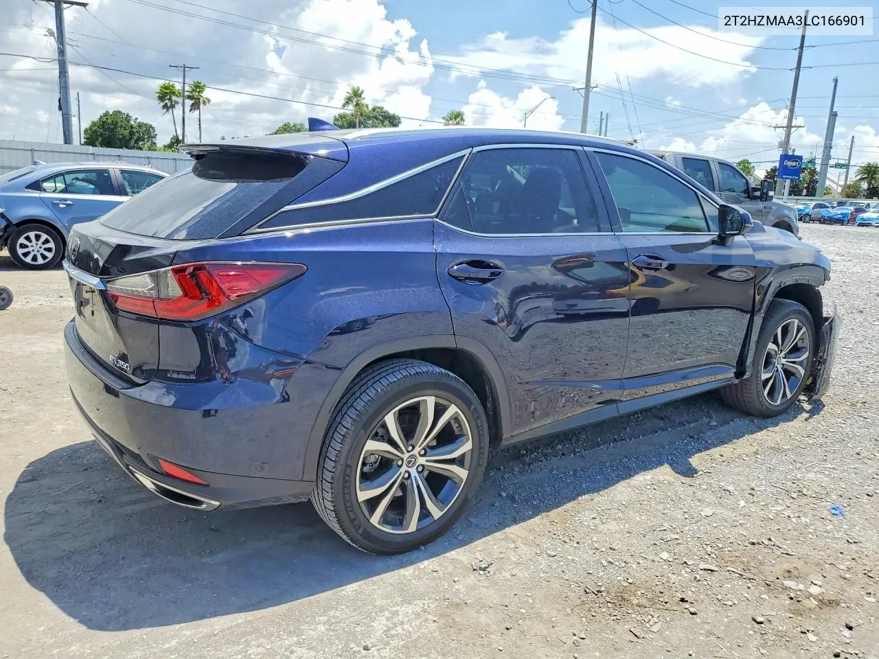 2020 Lexus Rx 350 VIN: 2T2HZMAA3LC166901 Lot: 57707916