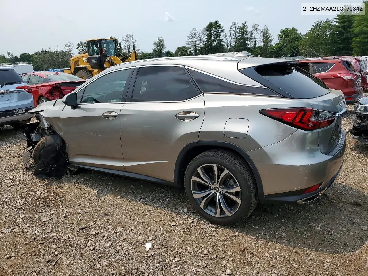 2020 Lexus Rx 350 VIN: 2T2HZMAA2LC170342 Lot: 60960636