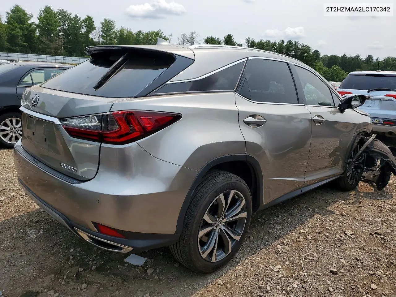 2020 Lexus Rx 350 VIN: 2T2HZMAA2LC170342 Lot: 60960636
