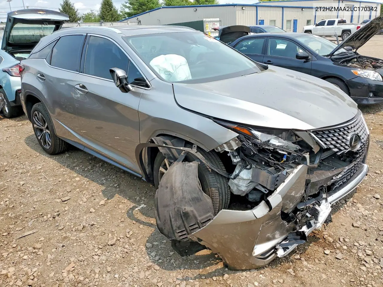 2020 Lexus Rx 350 VIN: 2T2HZMAA2LC170342 Lot: 60960636
