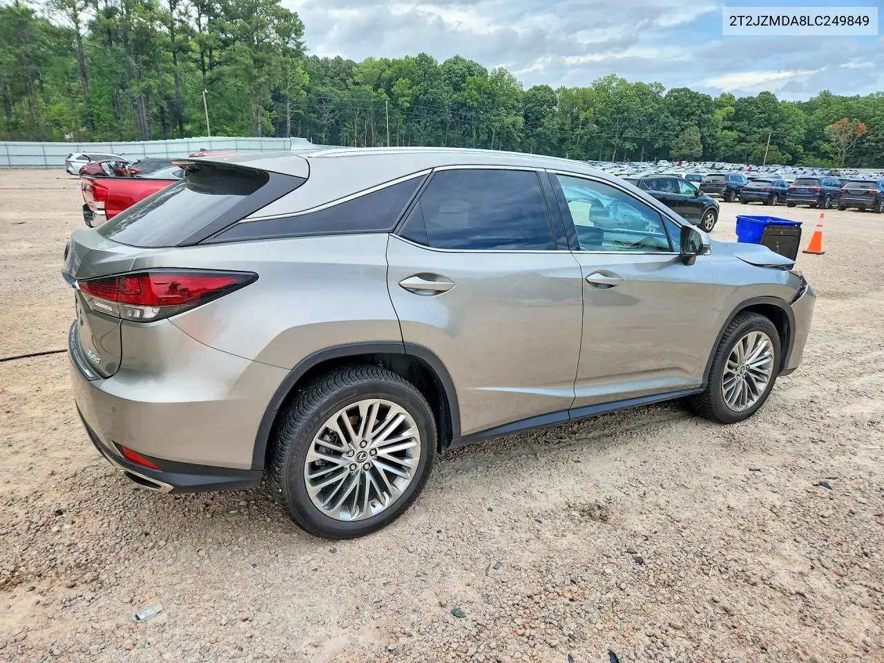 2020 Lexus Rx 350 VIN: 2T2JZMDA8LC249849 Lot: 61908386