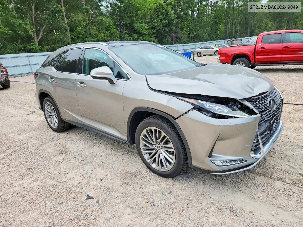 2020 Lexus Rx 350 VIN: 2T2JZMDA8LC249849 Lot: 61908386