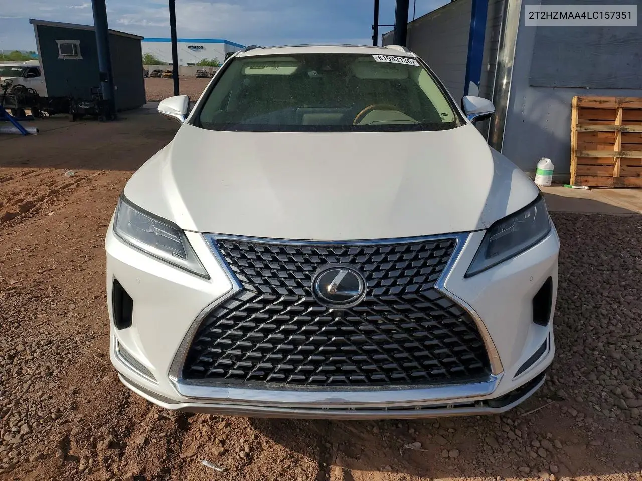 2020 Lexus Rx 350 VIN: 2T2HZMAA4LC157351 Lot: 61983136