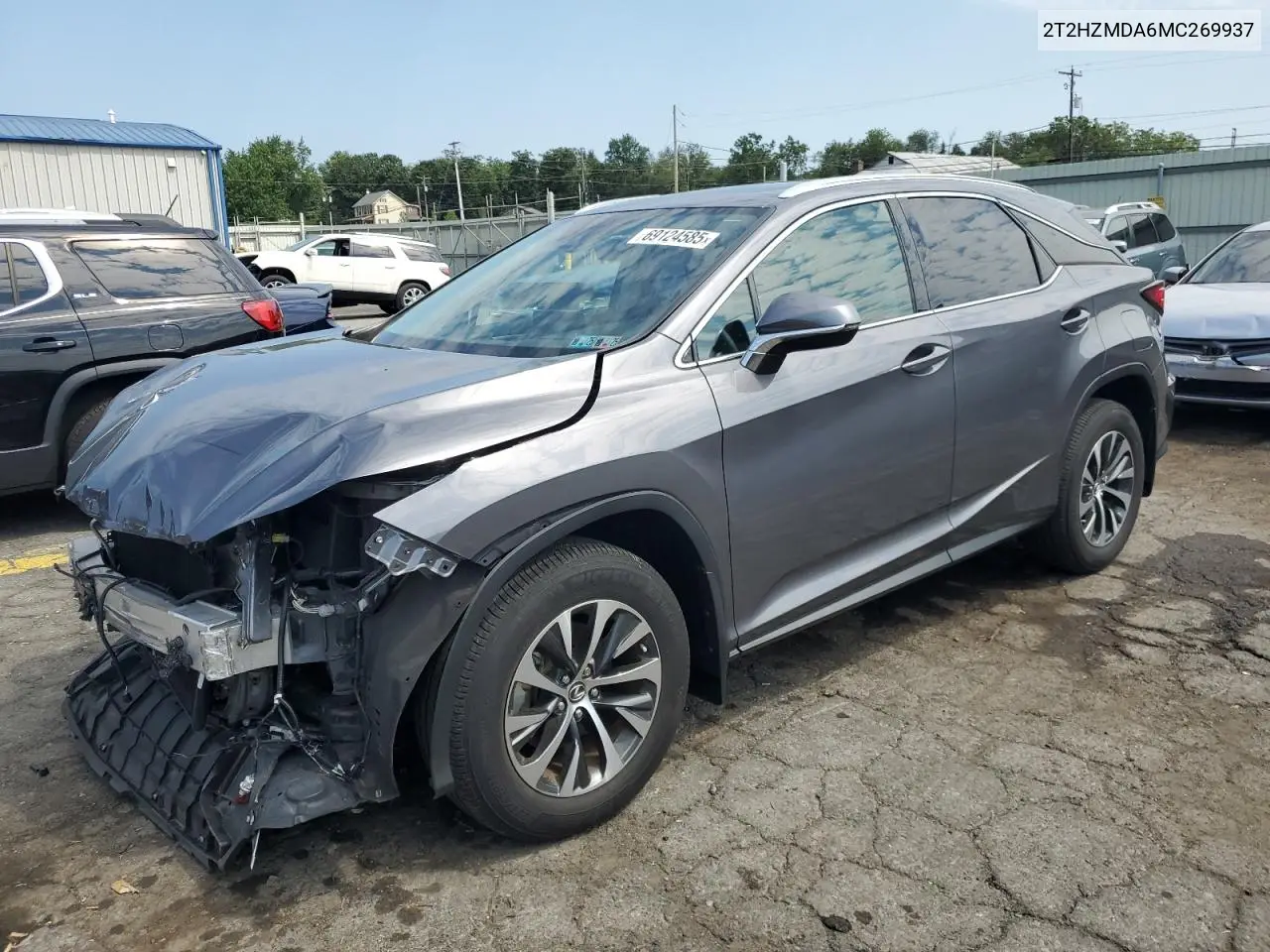 2T2HZMDA6MC269937 2021 Lexus Rx 350