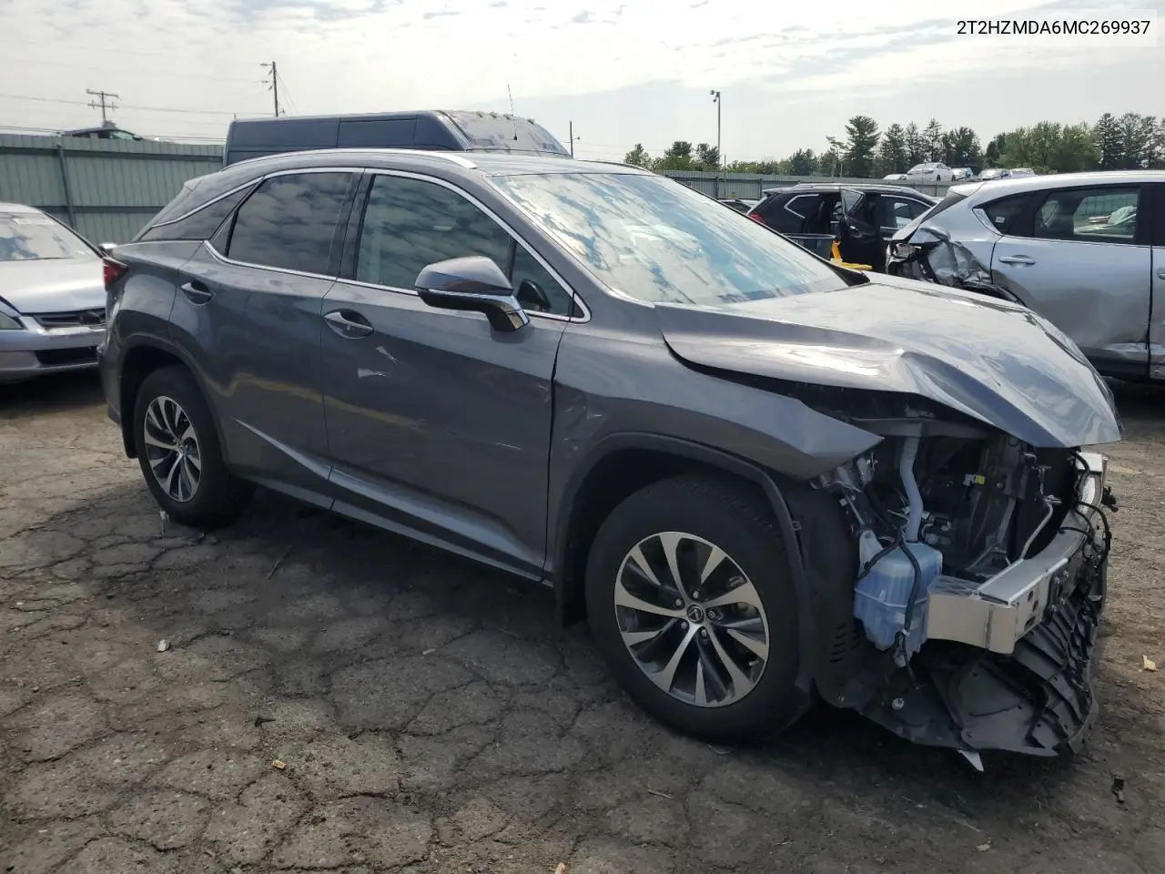 2T2HZMDA6MC269937 2021 Lexus Rx 350