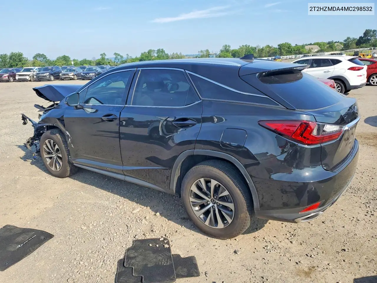 2021 Lexus Rx 350 VIN: 2T2HZMDA4MC298532 Lot: 61203846
