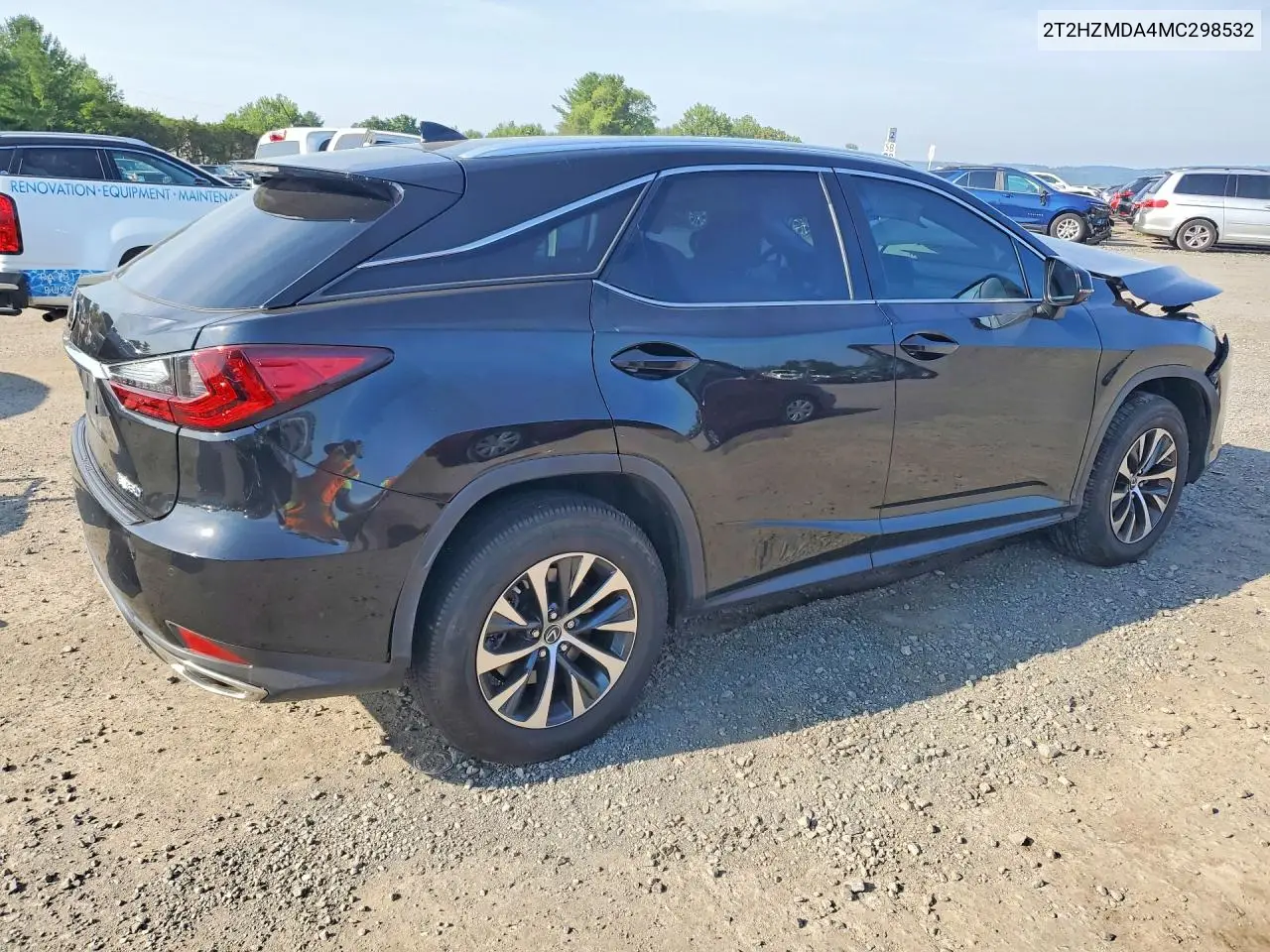 2021 Lexus Rx 350 VIN: 2T2HZMDA4MC298532 Lot: 61203846