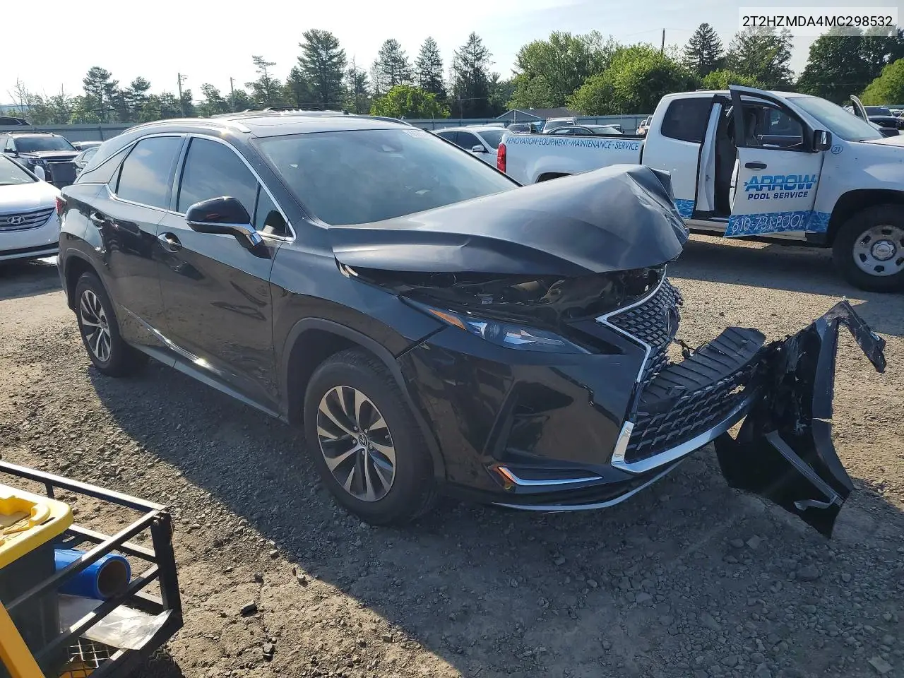 2021 Lexus Rx 350 VIN: 2T2HZMDA4MC298532 Lot: 61203846