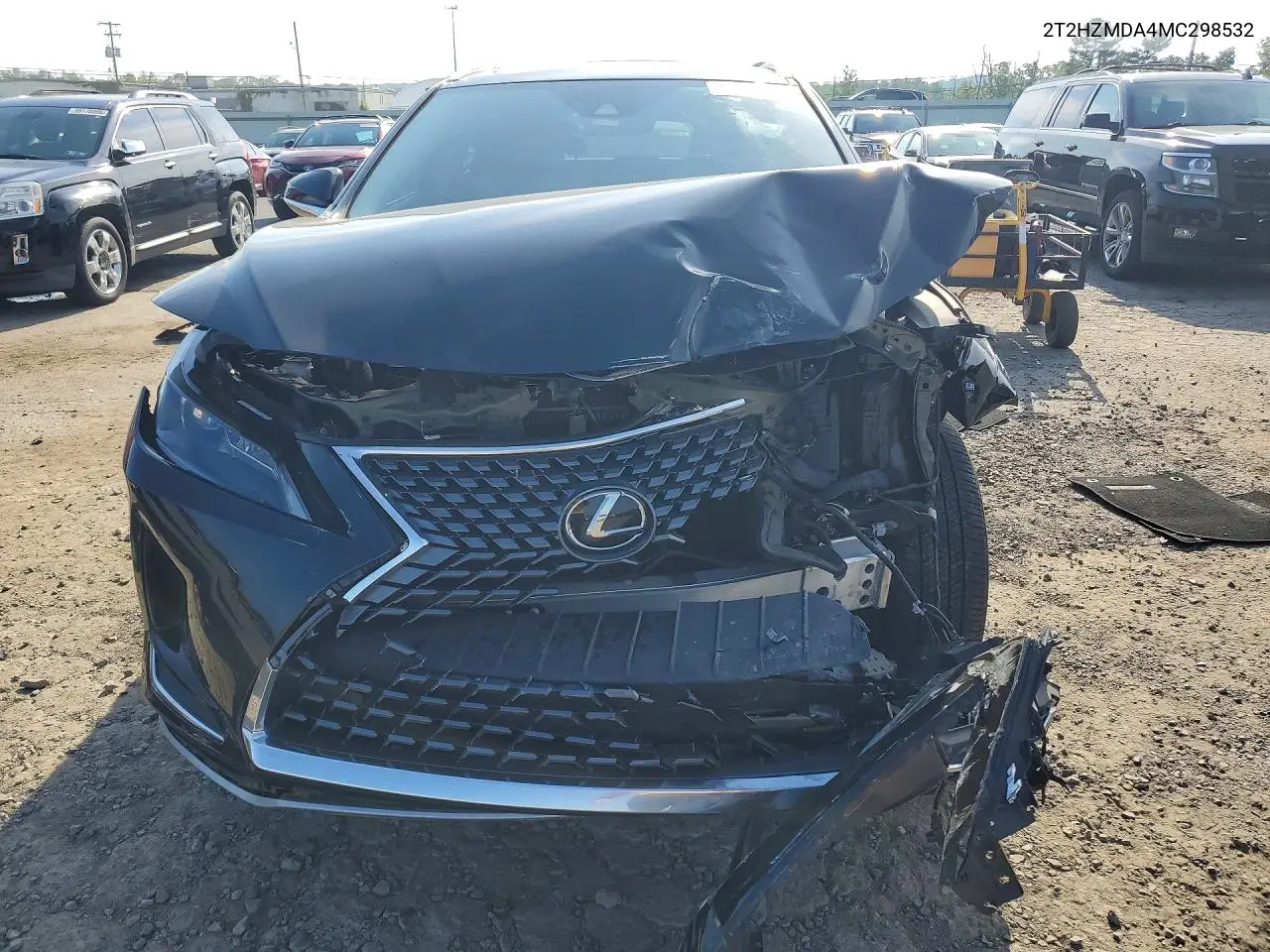 2021 Lexus Rx 350 VIN: 2T2HZMDA4MC298532 Lot: 61203846