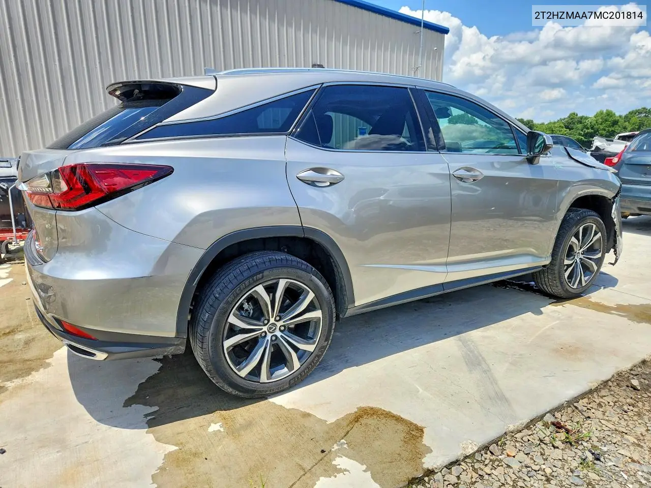 2021 Lexus Rx 350 VIN: 2T2HZMAA7MC201814 Lot: 61581116