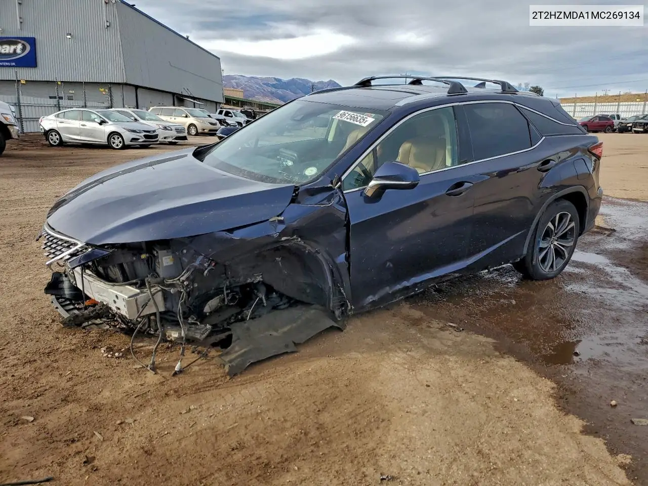 2T2HZMDA1MC269134 2021 Lexus Rx 350