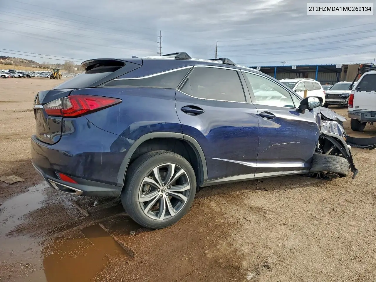 2T2HZMDA1MC269134 2021 Lexus Rx 350