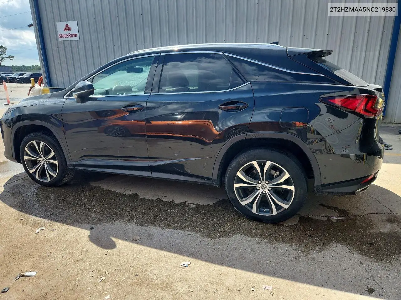 2022 Lexus Rx 350 VIN: 2T2HZMAA5NC219830 Lot: 55917946