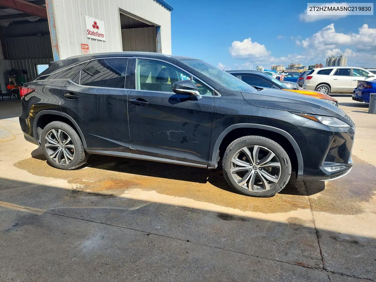 2022 Lexus Rx 350 VIN: 2T2HZMAA5NC219830 Lot: 55917946