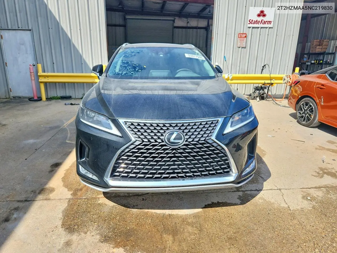2022 Lexus Rx 350 VIN: 2T2HZMAA5NC219830 Lot: 55917946