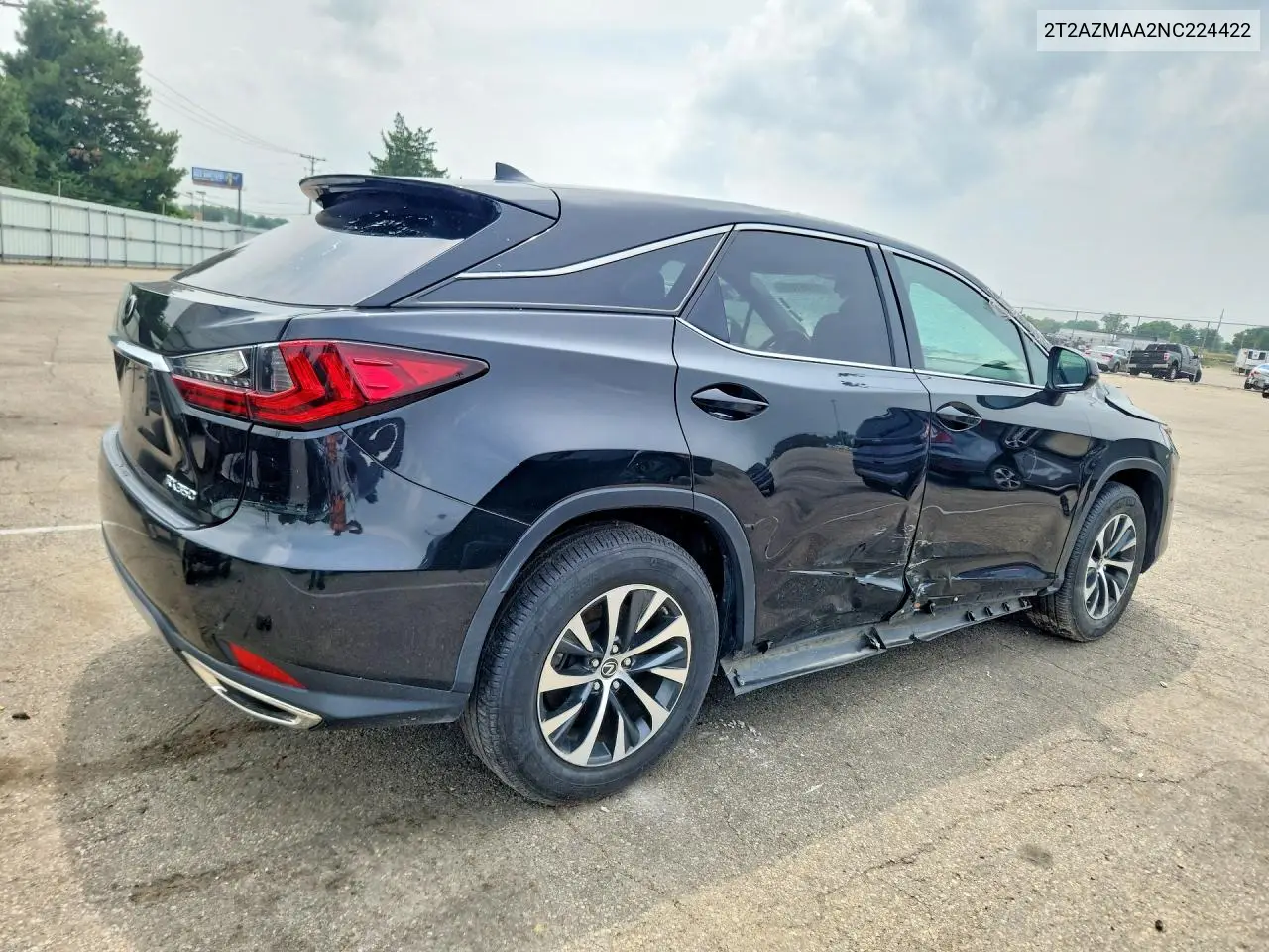 2022 Lexus Rx 350 Base VIN: 2T2AZMAA2NC224422 Lot: 61767096