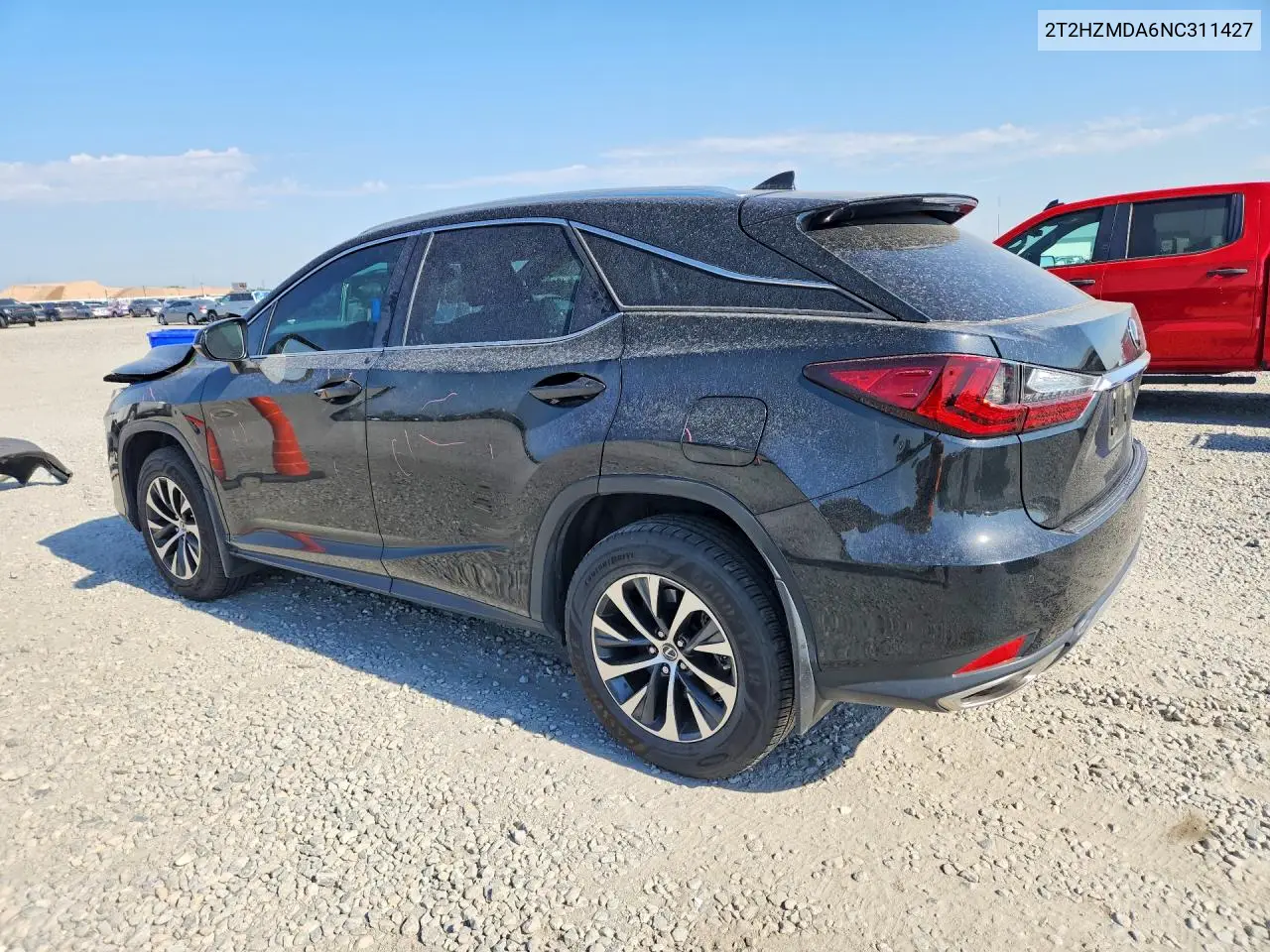 2022 Lexus Rx 350 VIN: 2T2HZMDA6NC311427 Lot: 61842436