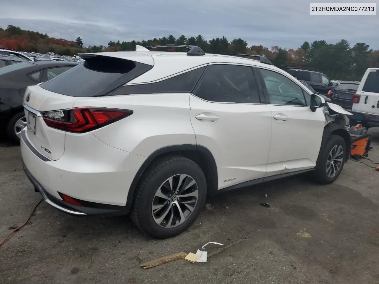 2T2HGMDA2NC077213 2022 Lexus Rx 450H Base