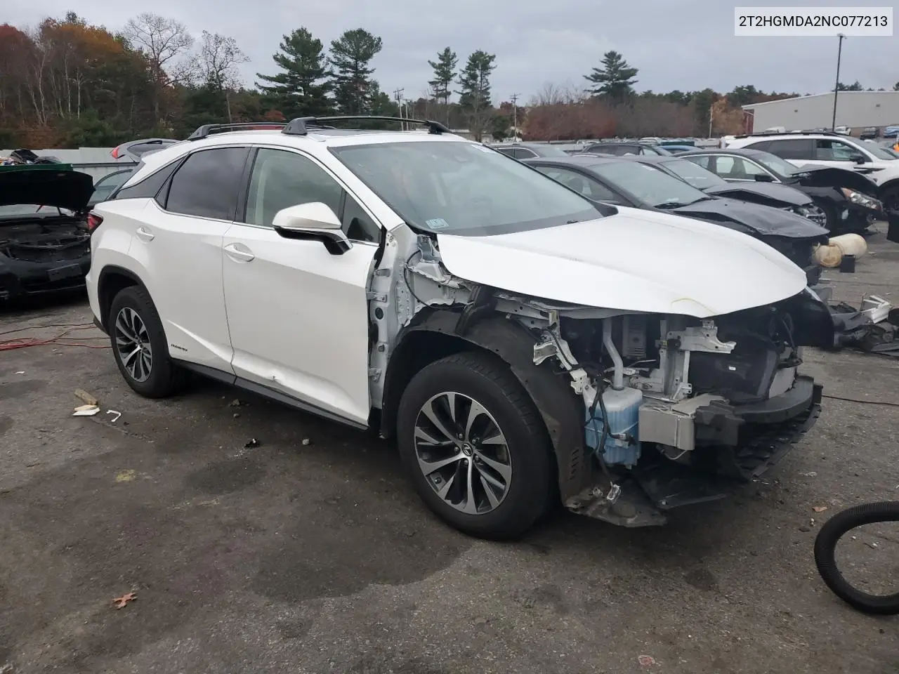 2T2HGMDA2NC077213 2022 Lexus Rx 450H Base