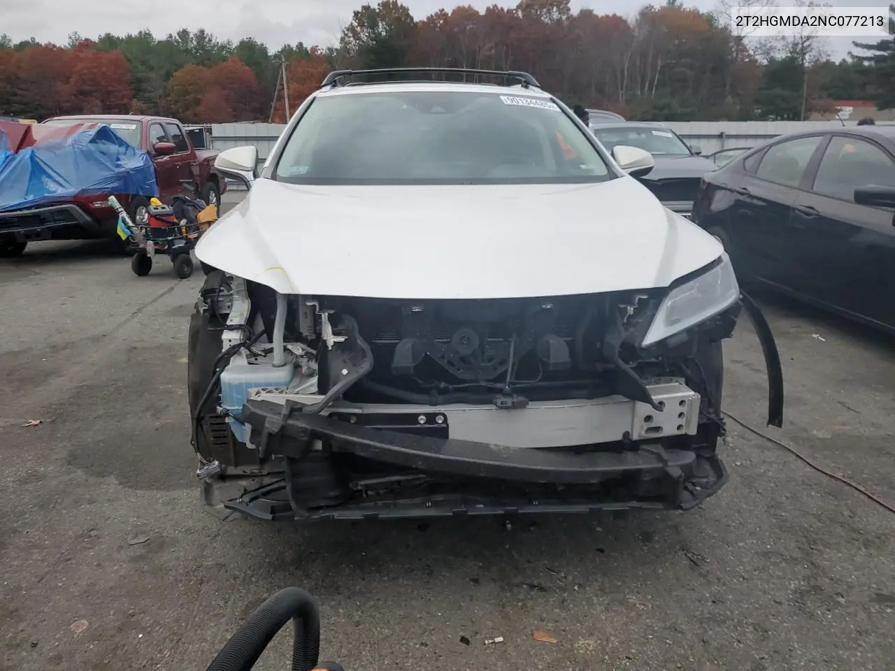 2T2HGMDA2NC077213 2022 Lexus Rx 450H Base