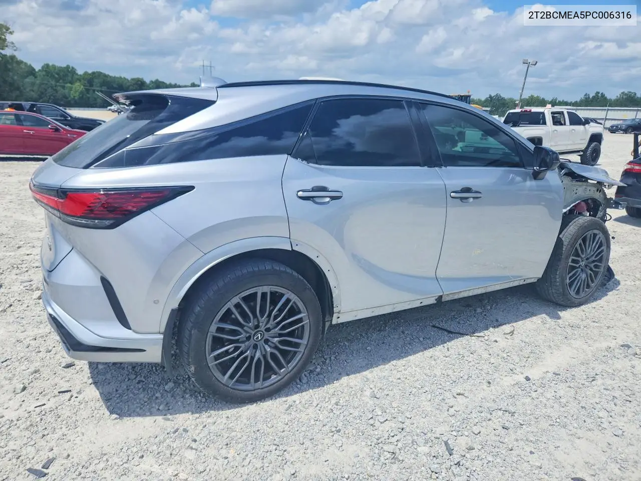 2023 Lexus Rx 500H F Sport VIN: 2T2BCMEA5PC006316 Lot: 61012826