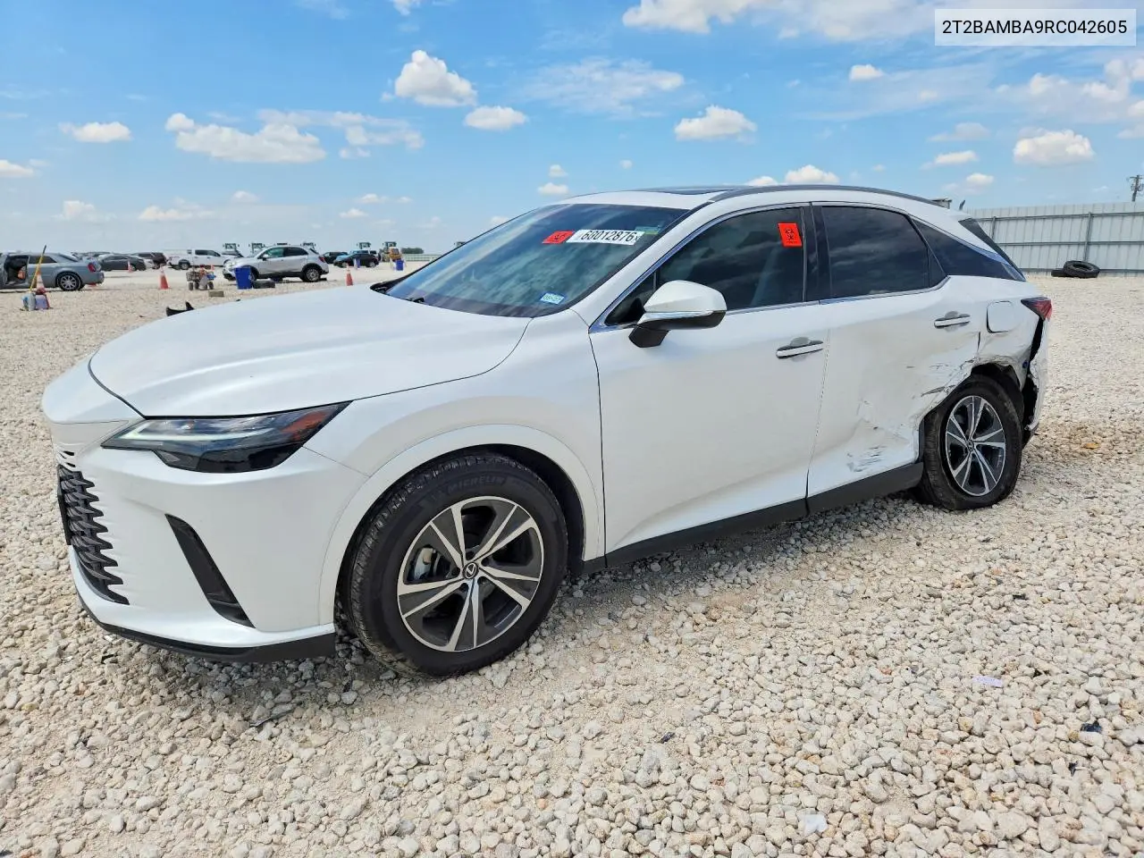 2024 Lexus Rx 350 Premium VIN: 2T2BAMBA9RC042605 Lot: 60012876