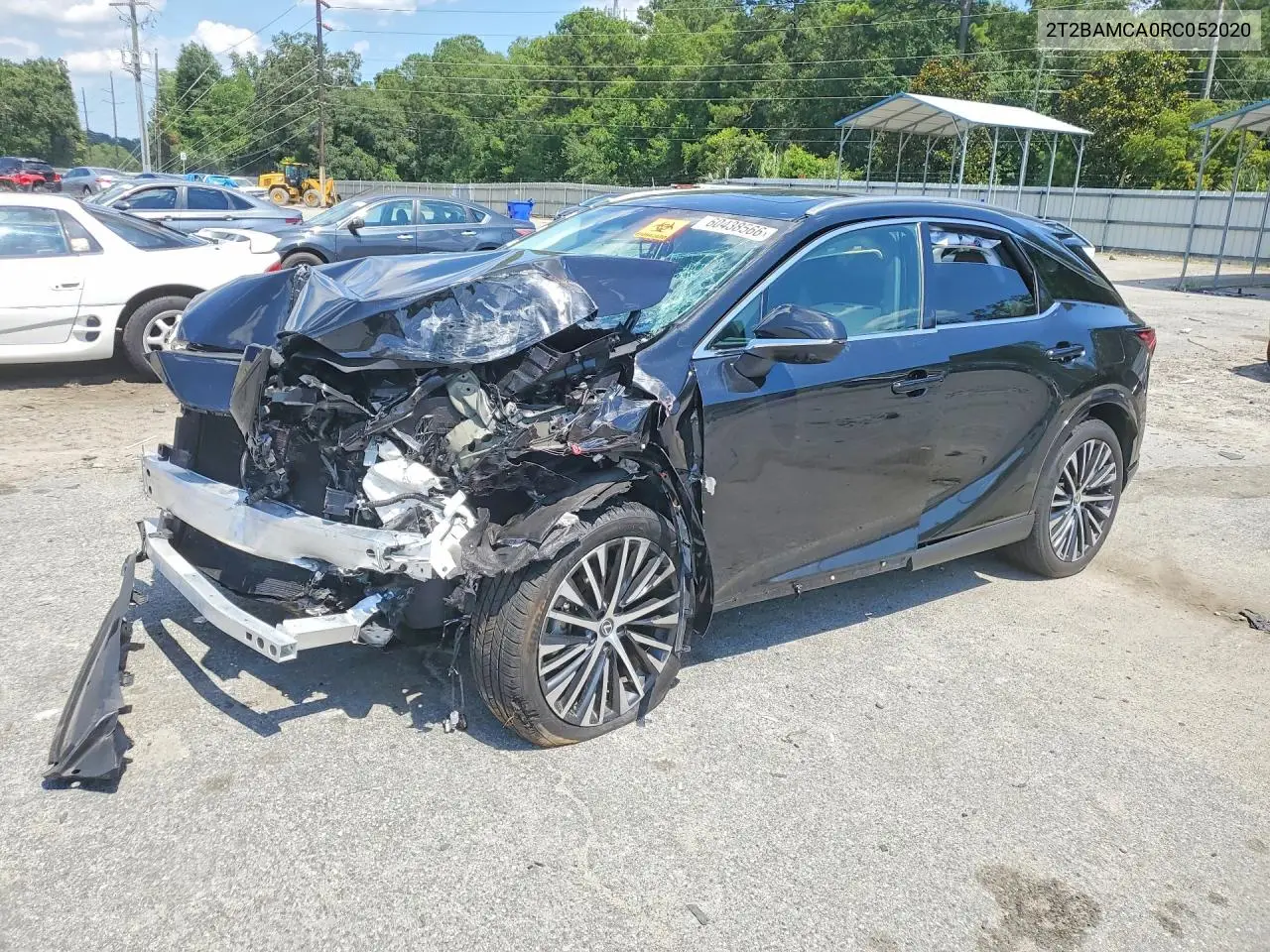 2024 Lexus Rx 350 Premium+ VIN: 2T2BAMCA0RC052020 Lot: 60438566