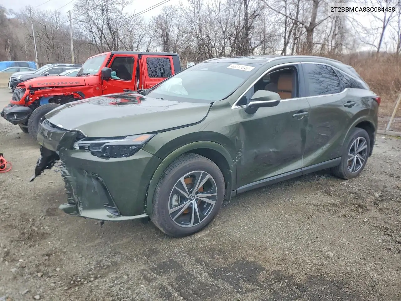 2025 Lexus Rx 350H Premium VIN: 2T2BBMCA8SC084488 Lot: 46313046