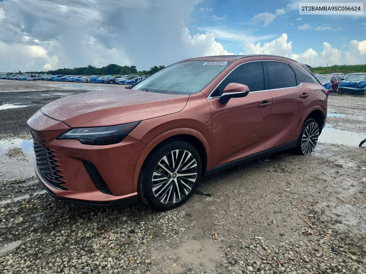 2025 Lexus Rx 350 Premium+ VIN: 2T2BAMBA9SC056624 Lot: 60303546