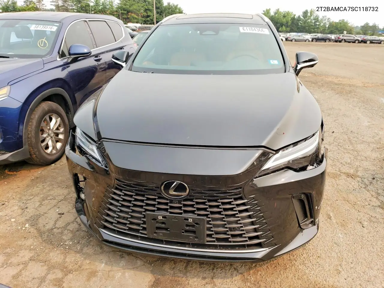 2025 Lexus Rx 350 Premium VIN: 2T2BAMCA7SC118732 Lot: 61104366