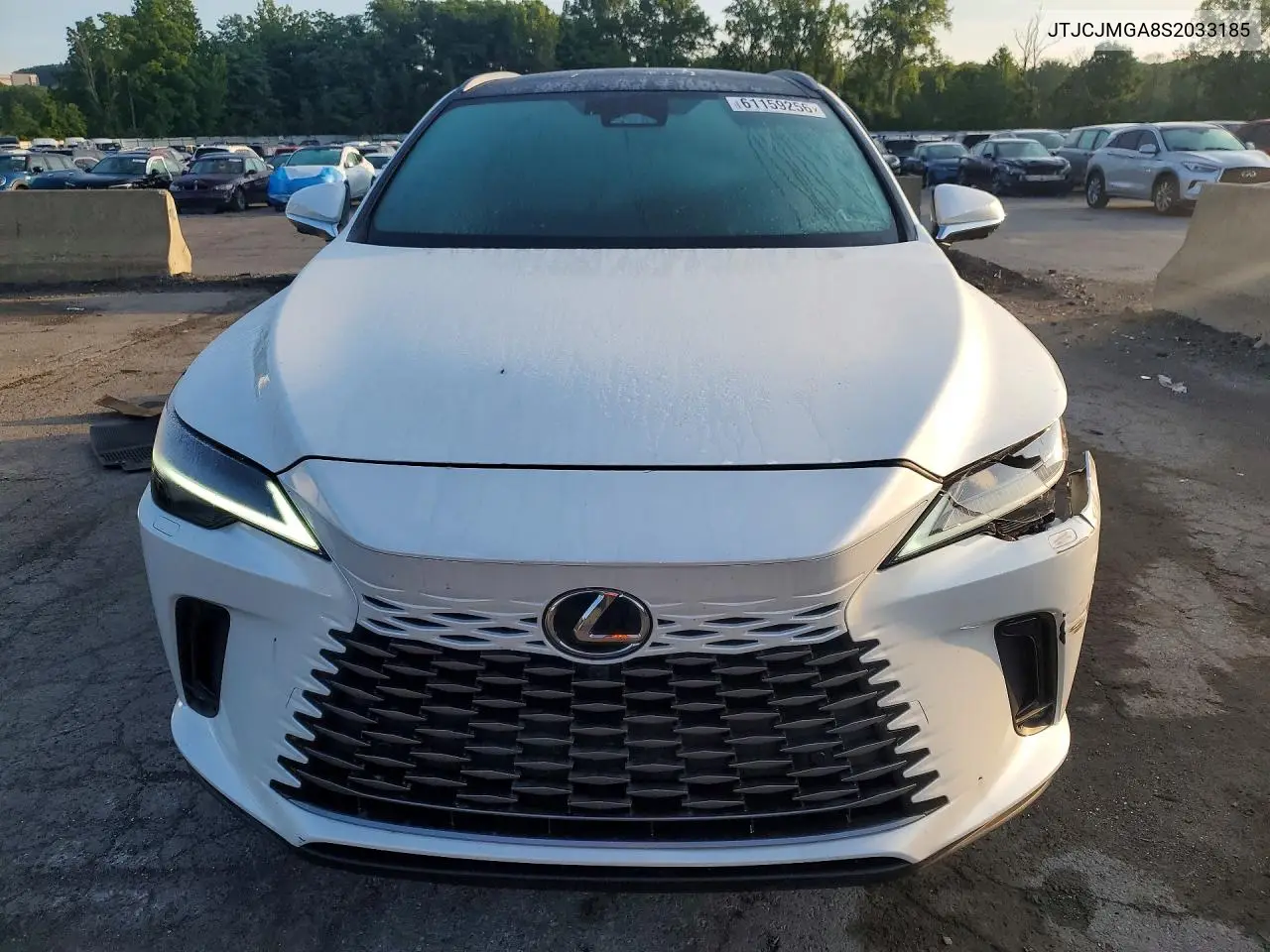 2025 Lexus Rx 450H+ Luxury VIN: JTJCJMGA8S2033185 Lot: 61159256