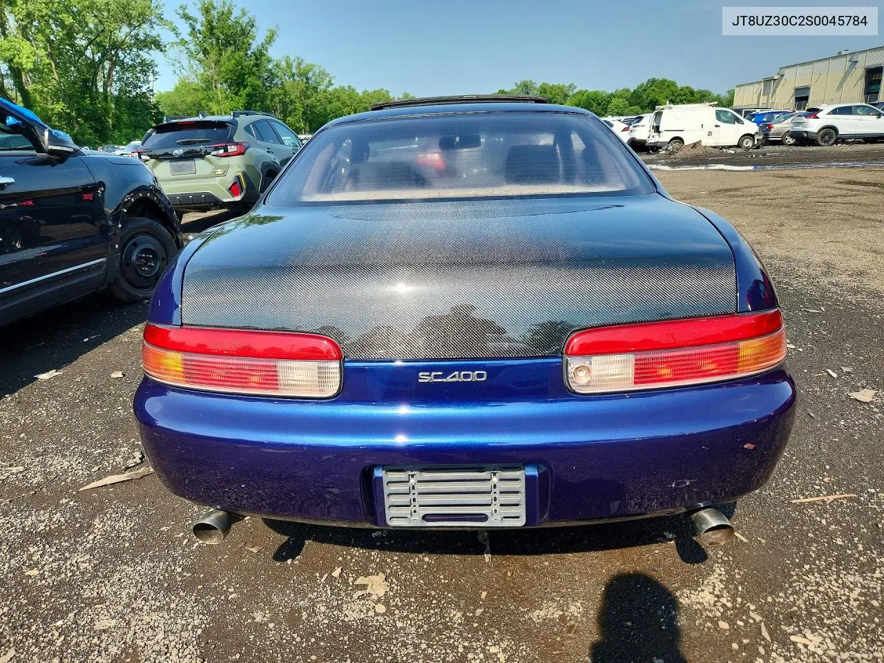 1995 Lexus Sc 400 VIN: JT8UZ30C2S0045784 Lot: 57897106