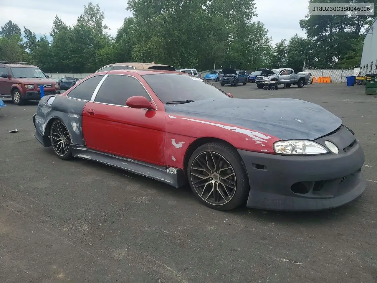 1995 Lexus Sc 400 VIN: JT8UZ30C3S0046006 Lot: 58581326