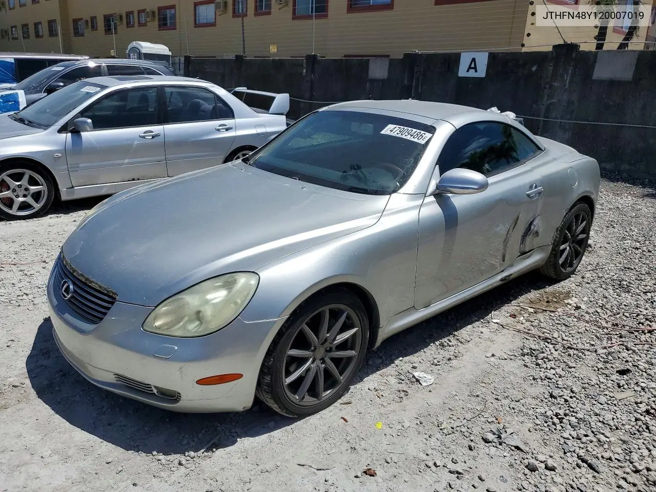 2002 Lexus Sc 430 Base VIN: JTHFN48Y120007019 Lot: 47909486
