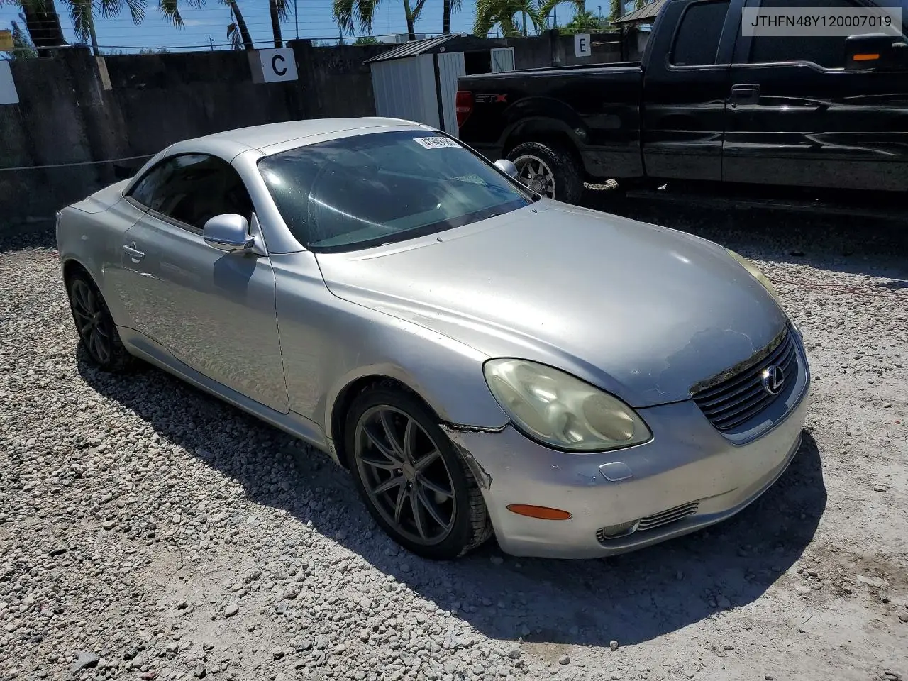 2002 Lexus Sc 430 Base VIN: JTHFN48Y120007019 Lot: 47909486